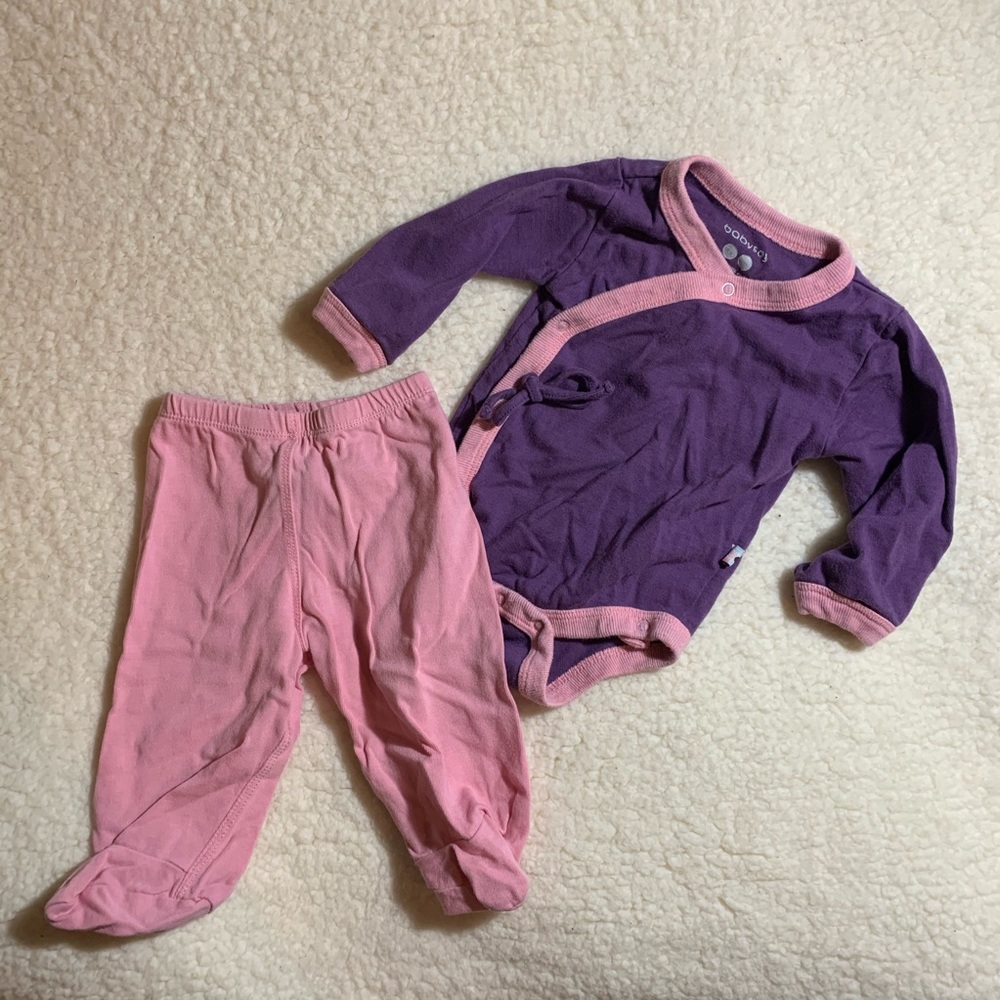 Baby Soy kimono style outfit, size 0-3 months